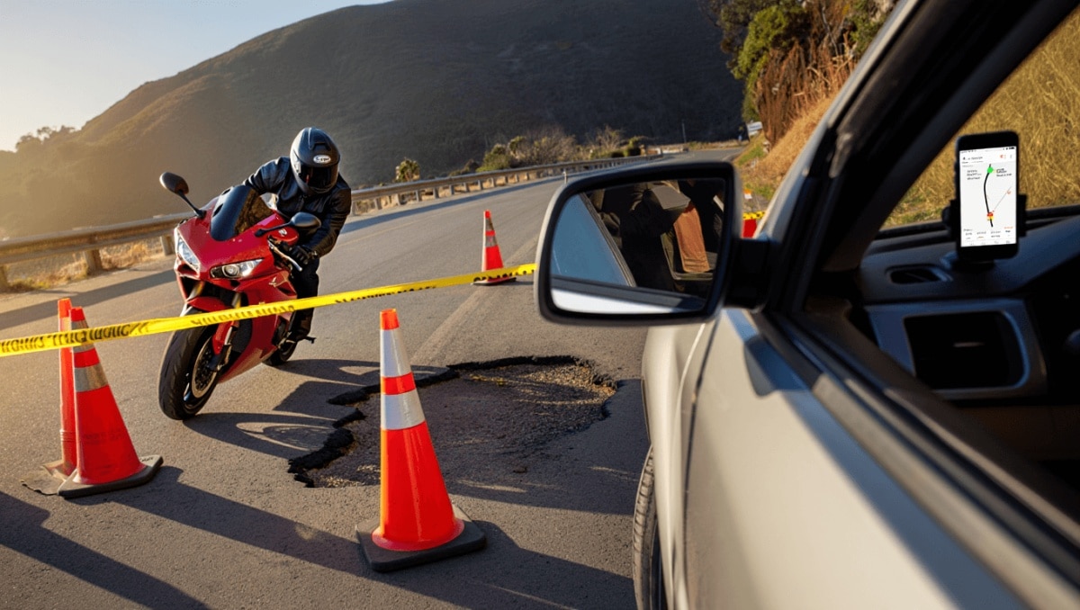 Waze Can Now Steer Motorcyclists Around Potholes And Speed Bumps