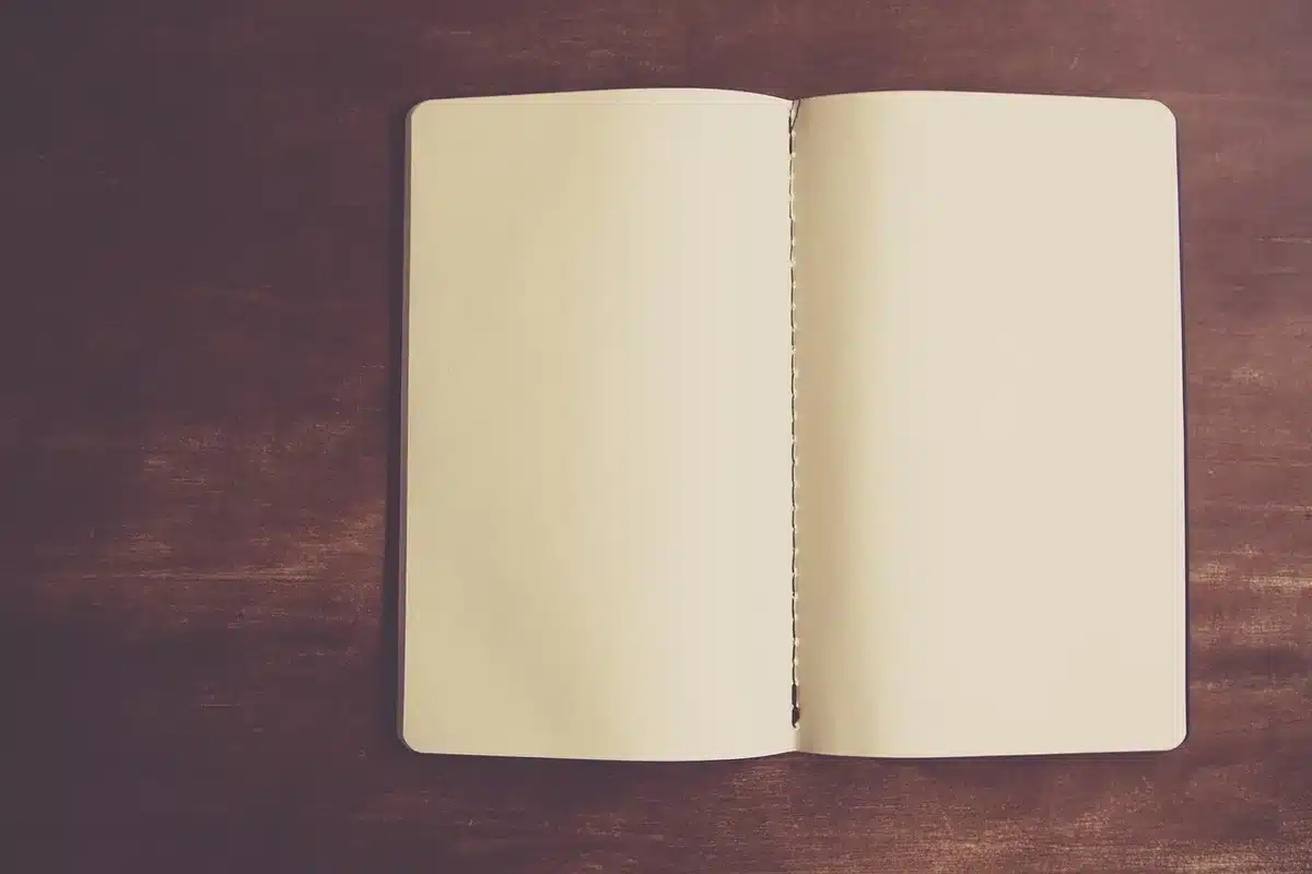 Laptop screen displaying a blank browser page to illustrate missing article content